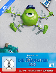 Die Monster Uni 3D (Limited Steelbook Edition) (Blu-ray 3D + Blu-ray + Bonus-Blu-ray) Blu-ray