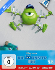 Die Monster Uni 3D - Steelbook (Blu-ray 3D + Blu-ray + Bonus-Disc)