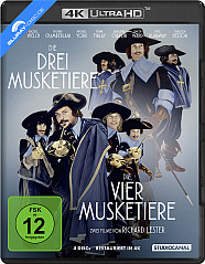 Die Musketiere - Einer für Alle - Alle für einen! (Die drei Musketiere (1973) + Die vier Musketiere der Königin 4K (2 4K UHD + 2 Blu-ray) Blu-ray