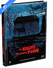 Die Nacht der lebenden Toten (1968) (Wattierte Limited Mediabook Edition) (Cover E) Blu-ray