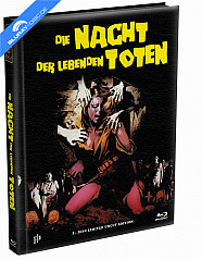 Die Nacht der lebenden Toten (1968) (Wattierte Limited Mediabook Edition) (Cover F) Blu-ray