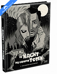 Die Nacht der lebenden Toten (1968) (Wattierte Limited Mediabook Edition) (Cover G) Blu-ray