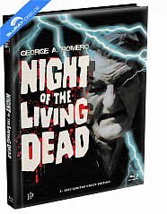Die Nacht der lebenden Toten (1968) (Wattierte Limited Mediabook Edition) (Cover H) Blu-ray