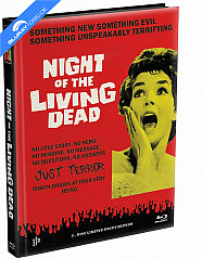 Die Nacht der lebenden Toten (1968) (Wattierte Limited Mediabook Edition) (Cover J) Blu-ray
