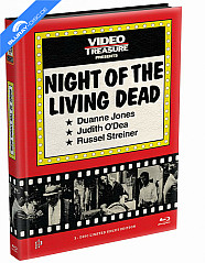Die Nacht der lebenden Toten (1968) (Wattierte Limited Mediabook Edition) (Cover M) Blu-ray