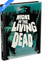 Die Nacht der lebenden Toten (1968) (Wattierte Limited Mediabook Edition) (Cover P) Blu-ray