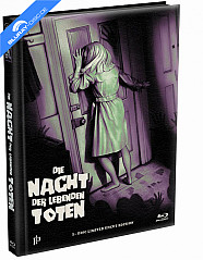 Die Nacht der lebenden Toten (1968) (Wattierte Limited Mediabook Edition) (Cover Q) Blu-ray