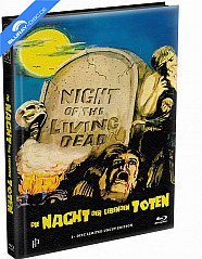 Die Nacht der lebenden Toten (1968) (Wattierte Limited Mediabook Edition) (Cover T) Blu-ray