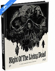 Die Nacht der lebenden Toten (1968) (Wattierte Limited Mediabook Edition) (Cover U) Blu-ray