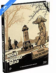 Die Nacht der lebenden Toten (1968) (Wattierte Limited Mediabook Edition) (Cover V) Blu-ray