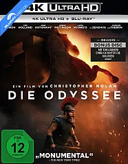 Die Odyssee (2026) 4K (4K UHD + Blu-ray + Bonus Bonus)