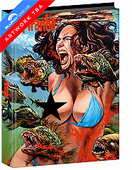 Die Rückkehr der Piranhas (Limited Mediabook Edition) (Cover 1) (Blu-ray + DVD) Blu-ray