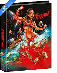 Die Rückkehr der Piranhas (Wattierte Limited Mediabook Edition) (Cover A) (Blu-ray + DVD) Blu-ray
