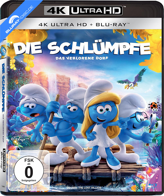 die-schluempfe---das-verlorene-dorf-4k-4k-uhd-und-blu-ray-und-uv-copy-neu.webp
