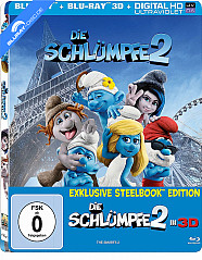 Die Schlümpfe 2 3D (Limited Lenticular Steelbook Edition) (Blu-ray 3D + Blu-ray + UV Copy) Blu-ray