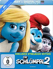 Die Schlümpfe 2 (Mastered in 4K) (Limited Steelbook Edition) (Blu-ray + UV Copy) Blu-ray