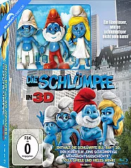 Die Schlümpfe (2011) 3D (Deluxe Figuren-Geschenkset) (Blu-ray 3D + Bonus Blu-ray) Blu-ray