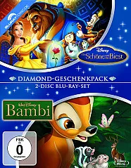 Die Schöne und das Biest + Bambi (2-Disc Diamond Geschenkpack) (2 Blu-ray) Blu-ray