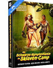 Die schwarze Nymphomanin im Sklavencamp (Limited Mediabook Edition) (Cover B) Blu-ray