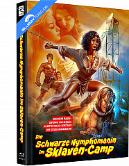 Die schwarze Nymphomanin im Sklavencamp (Limited Mediabook Edition) (Cover J) Blu-ray