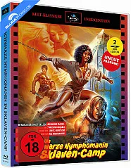 Die schwarze Nymphomanin im Sklavencamp (Scanavo Edition) (Cover 2) (Blu-ray + DVD) Blu-ray