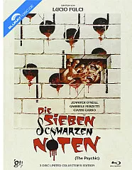 Die sieben schwarzen Noten - The Psychic (Limited Mediabook Edition) (Cover A) (Blu-ray + DVD + Bonus-DVD) Blu-ray