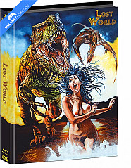 Die verlorene Welt - The Lost World (1925) (Wattierte Limited Mediabook Edition) (Cover A)