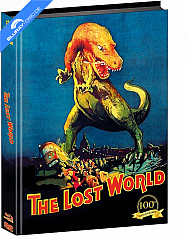 Die verlorene Welt - The Lost World (1925) (Wattierte Limited Mediabook Edition) (Cover C) Blu-ray