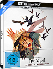 Die Vögel (1963) 4K (Limited Steelbook Edition) (4K UHD + Blu-ray) Blu-ray
