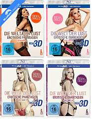 Die Welt der Lust - Erotische Phantasien 3D - Volume 1-4 Superset (Blu-ray 3D) Blu-ray