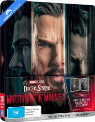 Doctor Strange in the Multiverse of Madness (2022) 4K - JB Hi-Fi Exclusive Limited Edition Steelbook (4K UHD + Blu-ray) (AU Import) Blu-ray