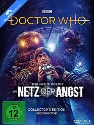 Doctor Who - Zweiter Doktor - Das Netz der Angst (Limited Mediabook Edition) (Blu-ray + DVD + Bonus-DVD) Blu-ray