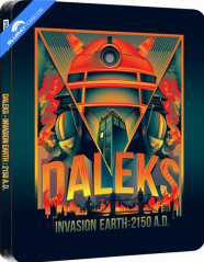 Doctor Who: Daleks' Invasion Earth: 2150 A.D. (1966) - Zavvi Exclusive Limited Edition Steelbook (UK Import ohne dt. Ton) Blu-ray