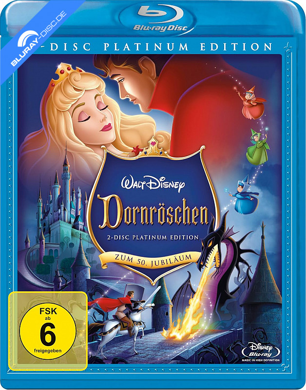 Dornröschen 1959 - 2-Disc Platinum Edition zum 50. Jubiläum Blu-ray - Film  Details