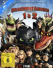 Drachenzähmen leicht gemacht 1+2 3D (Blu-ray 3D) (Doppelset) Blu-ray