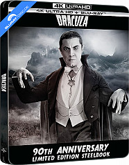 Dracula (1931) 4K - 90° Anniversario Edizione Limitata Steelbook (4K UHD + Blu-ray) (IT Import) Blu-ray