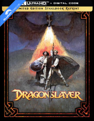 Dragonslayer (1981) 4K - Limited Edition Slipcover Steelbook (Neuauflage) (4K UHD + Digital Copy) (US Import ohne dt. Ton) Blu-ray