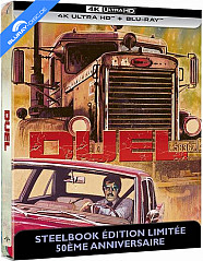 Duel (1971) 4K - 50ème Anniversaire - Édition Boîtier Steelbook (4K UHD + Blu-ray) (FR Import) Blu-ray
