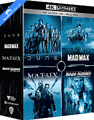 Dune (2021) 4K + Mad Max 4K + Matrix 4K + Blade Runner - The Final Cut 4K (4K UHD + Blu-ray) (FR Import) Blu-ray