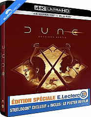 Dune: Deuxième Partie (2024) 4K - E.Leclerc Exclusive Édition Spéciale Steelbook (4K UHD + Blu-ray) (FR Import ohne dt. Ton) Blu-ray