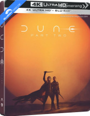 Dune: Part Two (2024) 4K - Limited Edition Cover B Steelbook (4K UHD + Blu-ray) (TH Import ohne dt. Ton) Blu-ray