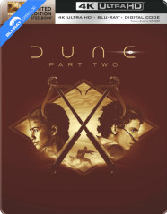 Dune: Part Two (2024) 4K - Walmart Exclusive Limited Edition Steelbook (4K UHD + Blu-ray + Digital Copy) (US Import ohne dt. Ton) Blu-ray