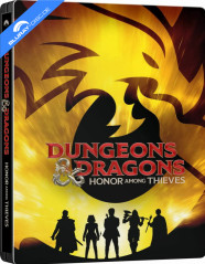 Dungeons & Dragons: Honor Among Thieves 4K - Limited Edition Steelbook (4K UHD + Blu-ray + Digital Copy) (CA Import ohne dt. Ton) Blu-ray