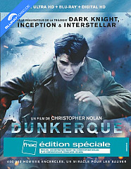 Dunkerque (2017) 4K - FNAC Exclusive Édition Limitée Steelbook (4K UHD + Blu-ray + Bonus Blu-ray + Bonus DVD + UV Copy) (FR Import ohne dt. Ton) Blu-ray