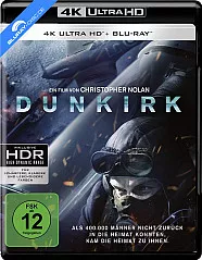Dunkirk (2017) 4K (4K UHD + Blu-ray + Bonus Blu-ray + UV Copy) Blu-ray