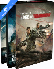 Edge of Tomorrow (2014) 4K - HDzeta Exclusive Gold Label Limited Edition Steelbook - One-Click Lenticular Box Set (CN Import) Blu-ray
