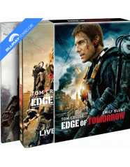 Edge of Tomorrow (2014) 4K - HDzeta Exclusive Gold Label Series Lenticular Fullslip B Steelbook (CN Import) Blu-ray