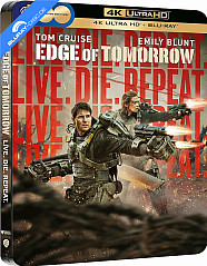 Edge of Tomorrow 4K - Édition Boîtier Steelbook (4K UHD + Blu-ray) (FR Import) Blu-ray
