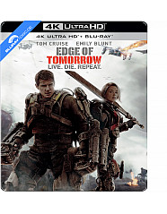 Edge of Tomorrow (2014) 4K - Ultimate Collector's Edition - Limited Edition PET Slipcover Steelbook (4K UHD + Blu-ray) (UK Import) Blu-ray