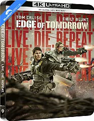 Edge of Tomorrow - Senza domani 4K - Edizione Limitata Steelbook (Neuauflage) (4K UHD + Blu-ray) (IT Import) Blu-ray